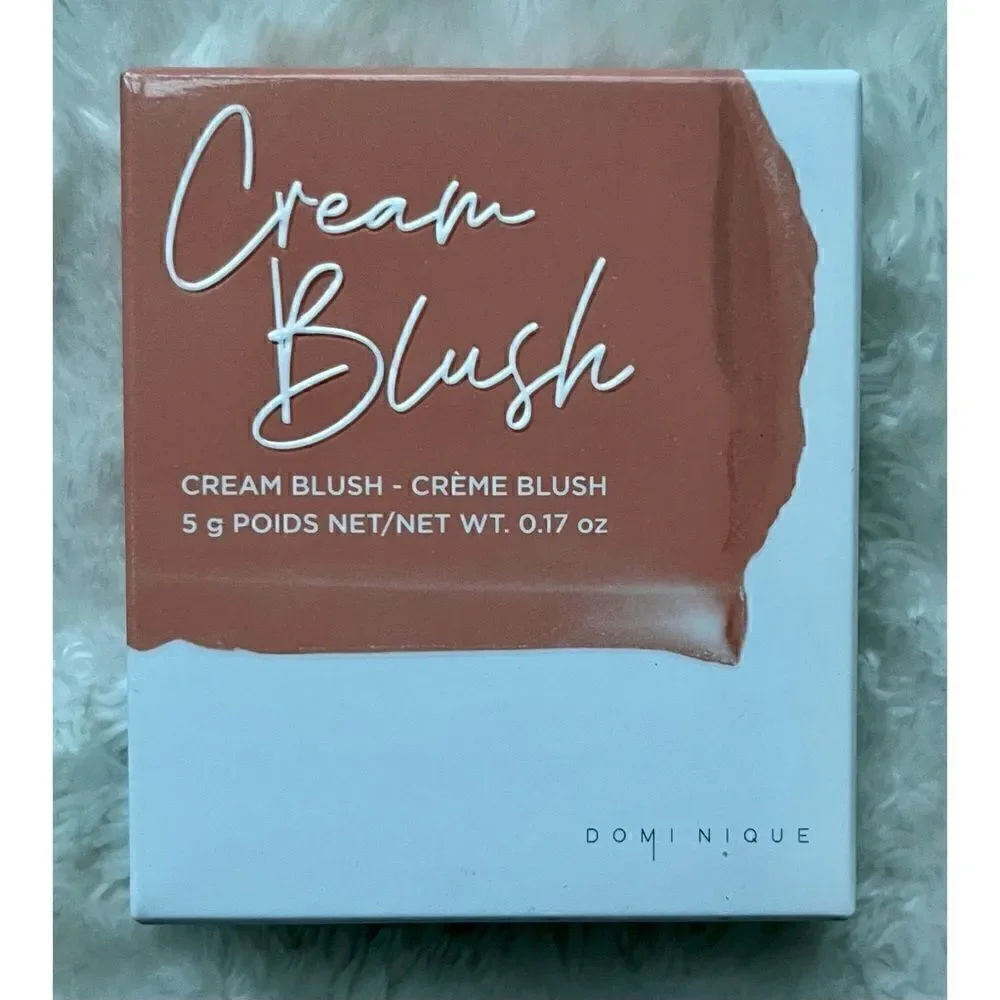 NIB Dominique Cosmetics Silk Tone Cream Blush in Warm Peach
